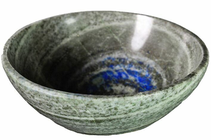 Polished Lapis Lazuli Bowl - Pakistan #153255